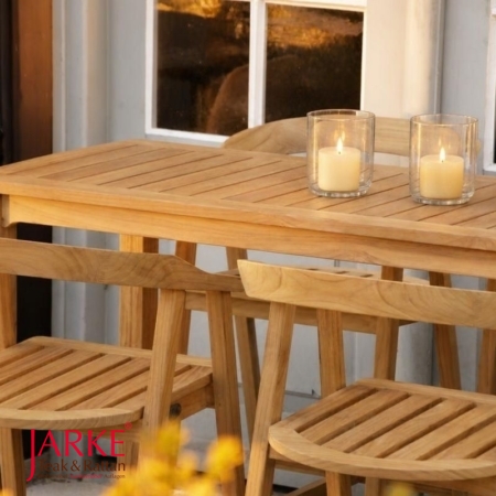 Teak Gartenbar Set