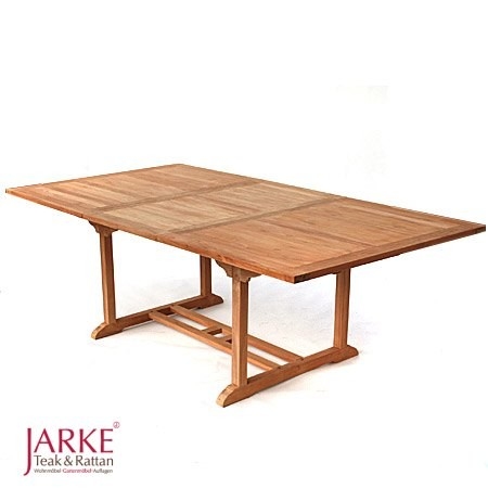 Teak Ausziehtisch 120 x 180/240 cm