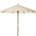 Runder Sonnenschirm 3 Meter, Natur