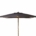 Sonnenschirm 3 x 3 Meter, Cover Schwarz Olefin
