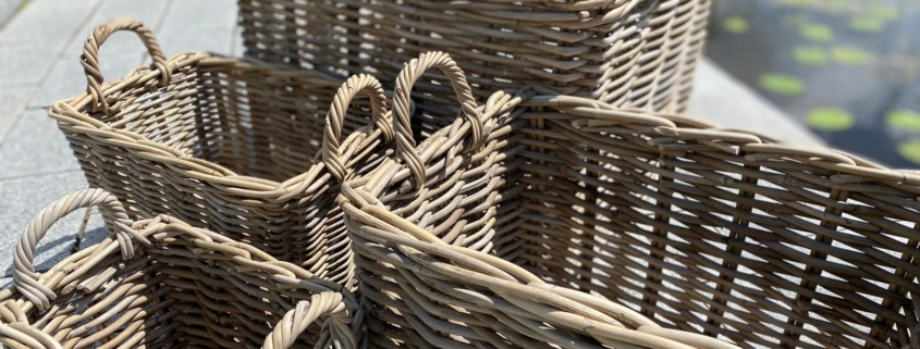 Rechteckiger Rattan Korb in 5 Größen Rechteckiger Rattan Korb in 5 Größen