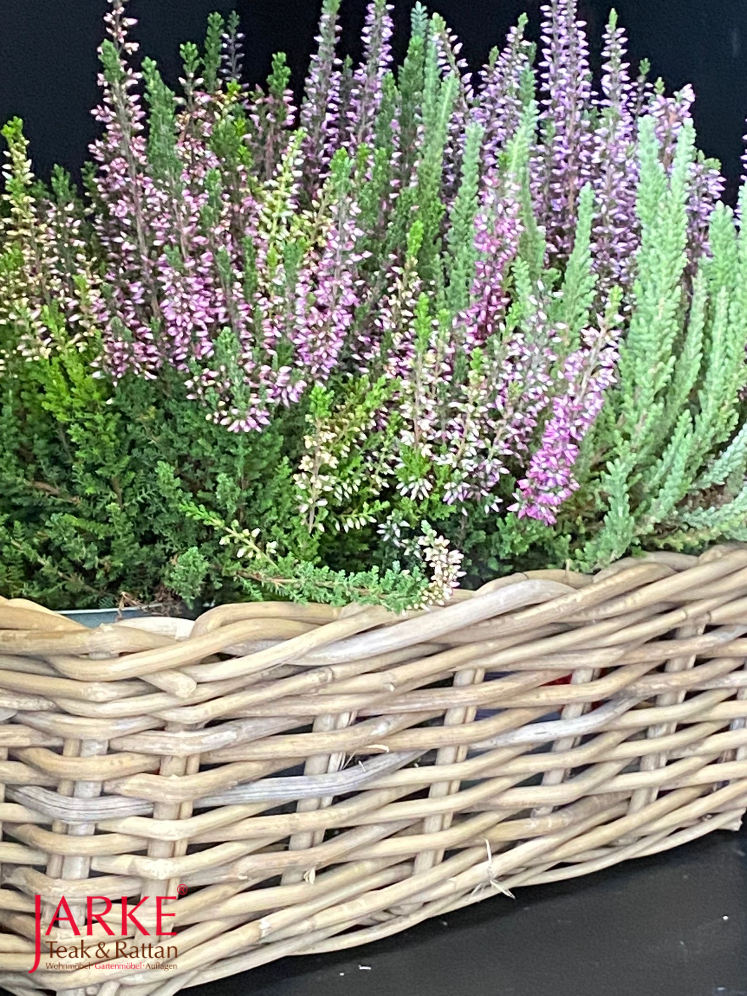 rechteckiger Rattankorb in 5 Größen, vielfältig einsetzbar