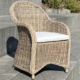 Komfortabler Rattan Sessel inkl. Kissen