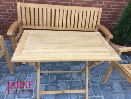 Teak Klapptisch 100 x 60 cm