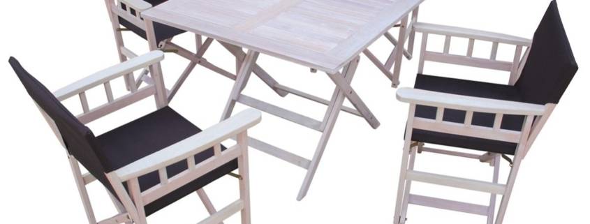 Klapptisch White Wash 90 x 90 cm Klapptisch White Wash 90 x 90 cm