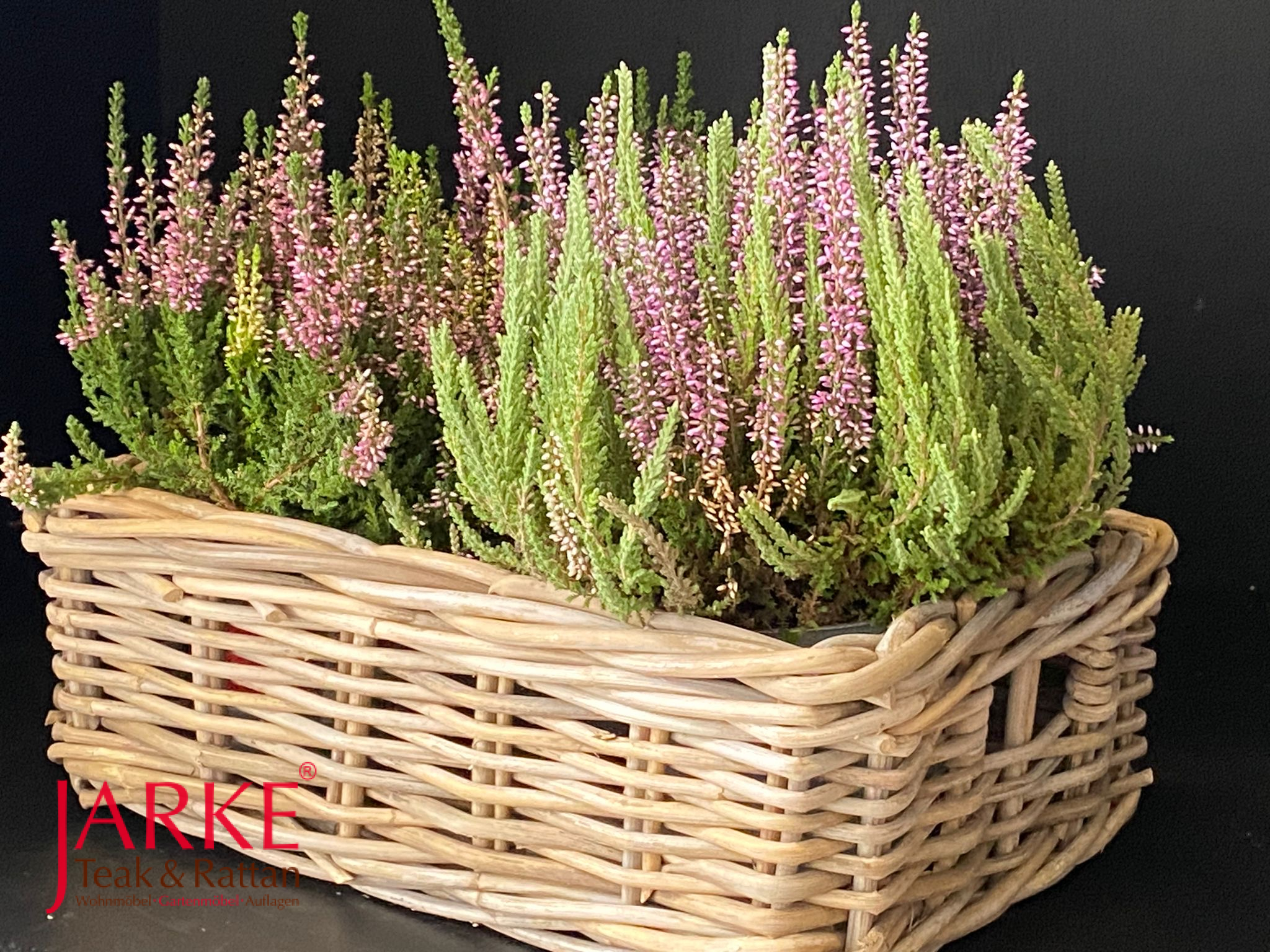 rechteckiger Rattankorb in 5 Größen, vielfältig einsetzbar