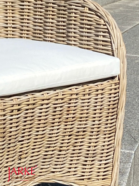 Gemütlicher Rattan Sessel "Reva" inkl. Kissen