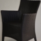 Outdoor Sessel Alpine Dark Mahagoni
