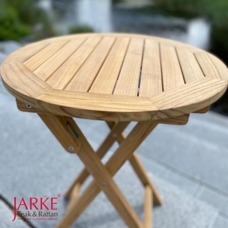 Teak Klapptisch rund 60 cm