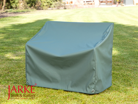 Atmungsaktive Abdeckhaube für Gartenbänke aus Teak