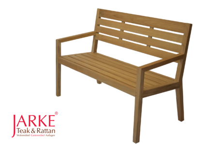 Teak Bank Zoe, verfügbar in 2 Größen: 130 + 160 cm