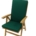 Hochlehner Auflage Grün/ Bottle Green