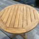 Teak Klapptisch rund 60 cm