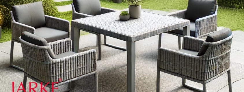 Tischset aus Ecolene/ Polyrattan