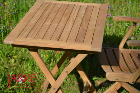 Teak Klapptisch 100 x 60 cm
