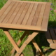 Teak Klapptisch 100 x 60 cm