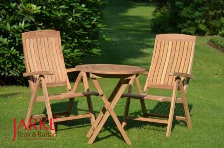 Teak Hochlehner ergonomisch