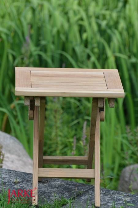 Teak Beistelltisch Premium 45 x 45 cm