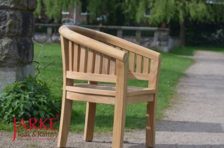 Teak Sessel Halbmond