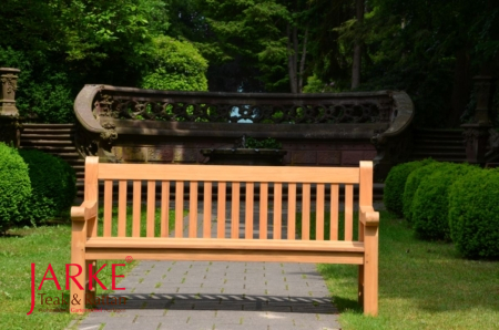Englische Parkbank/ Teakbank "Sussex", extra massiv