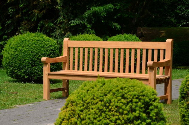 Englische Parkbank/ Teakbank