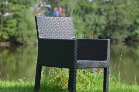 Outdoor Stuhl Anthrazit