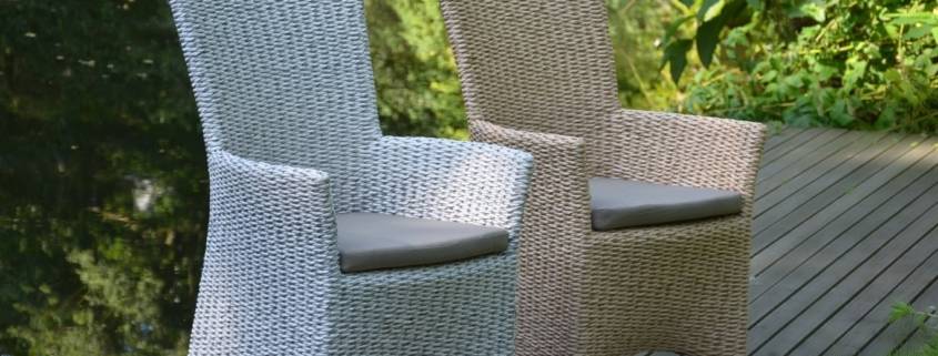 Outdoor Stuhl Viro hellgrau
