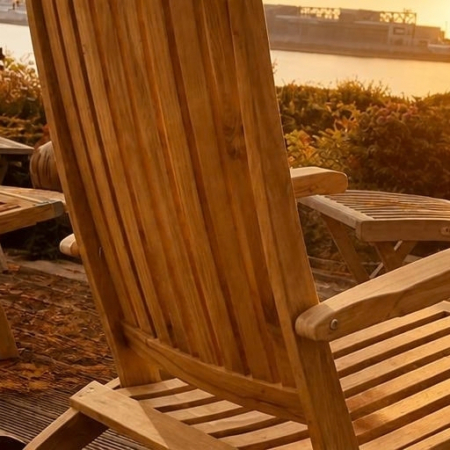 Teak Deckchairs & Adirondackchair