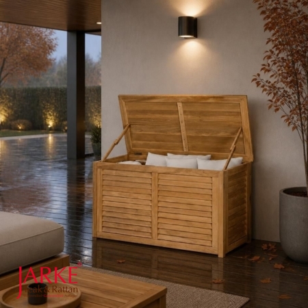 Teak Truhe