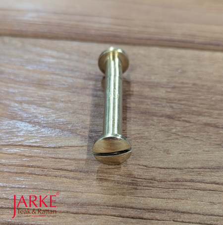 Hülsenschraube Messing ca. 65 mm – Bild 3