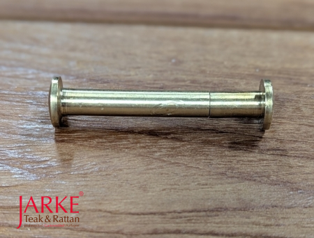 Hülsenschraube Messing ca. 65 mm – Bild 4
