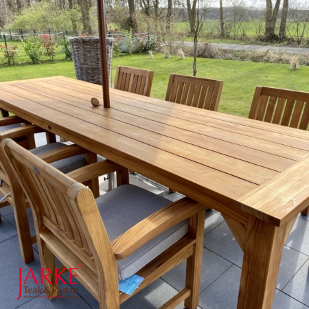 Teak Tisch Gigant 325 x 100 cm