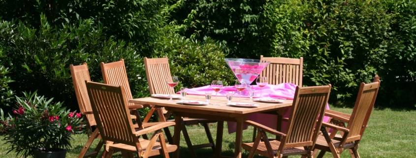 Teak Ausziehtisch XL Teak Ausziehtisch XL 120 x 180 - 240 cm