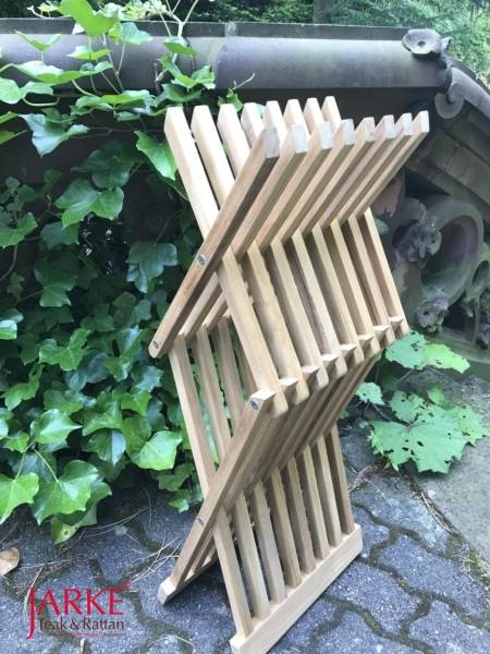 Teak Beistelltisch Hocker