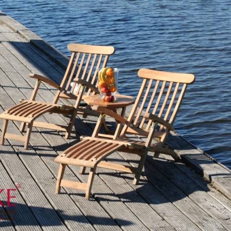Teak Deckchairs & Adriondeckchair