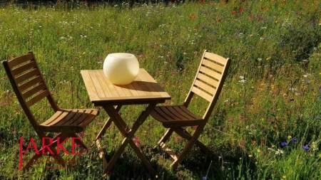 Klapptisch aus Premium Teakholz