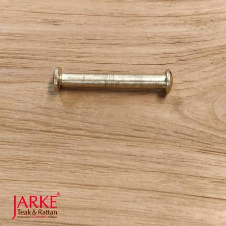Schlitzschraube Messing – Bild 3