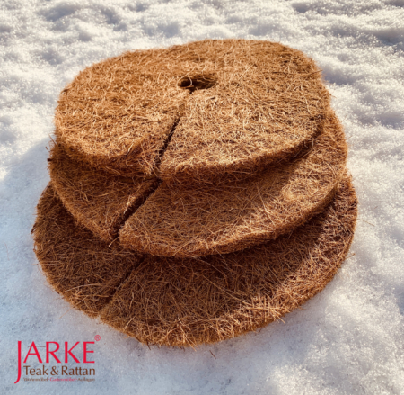 Der natürliche Winterschutz für Ihre Pflanzen. Kokos-Scheiben in div. Größen. Frostschutz für die Wurzeln.
