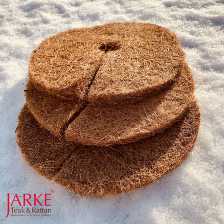 Der natürliche Winterschutz für Ihre Pflanzen. Kokos-Scheiben in div. Größen. Frostschutz für die Wurzeln.