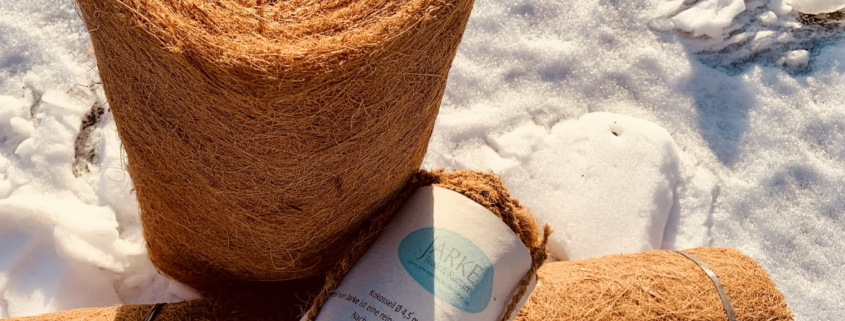 Der natürliche Winterschutz für Ihre Pflanzen - Kokosmatten in div. Längen