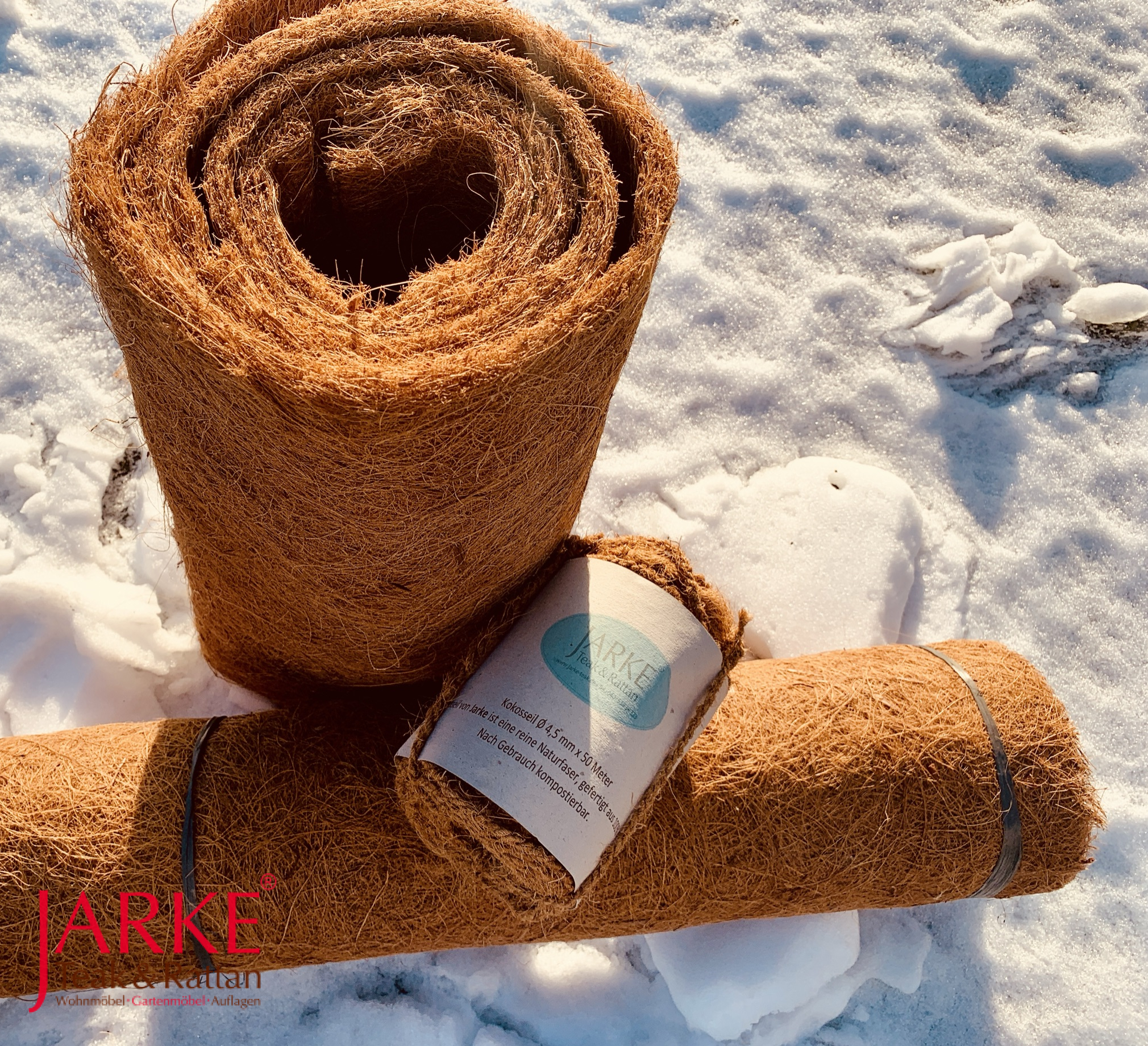 Der natürliche Winterschutz für Ihre Pflanzen - Kokosmatten in div. Längen