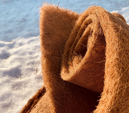 Der natürliche Winterschutz für Ihre Pflanzen - Kokosmatten in div. Längen