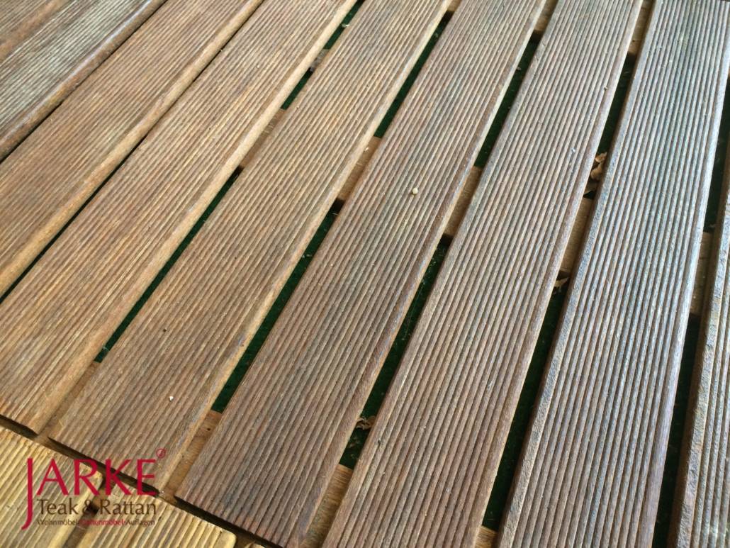 Bangkirai Bodenplatten Holz Erhältlich in 2 verschiedenen Größen Jarke Teak