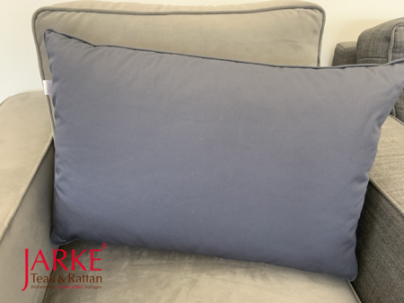 Lendenkissen 60 x 40 cm, Farbe "Mole Grey"
