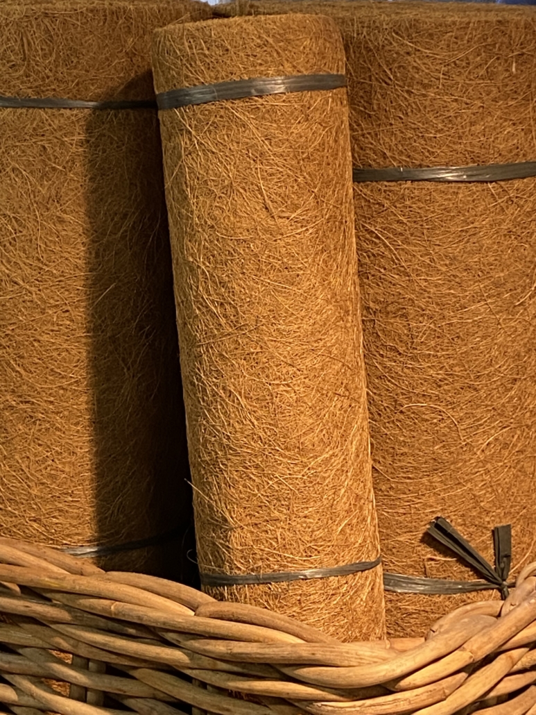 CELMAN Kokosmatten 4 Stück - Natürlicher Winterschutz Für Pflanzen