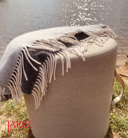 Outdoor Pouf, Taupe