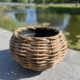 Kubu Planzkübel Bowl, natur, extra dick geflochten, innenliegend mit Kunststoff-Pott