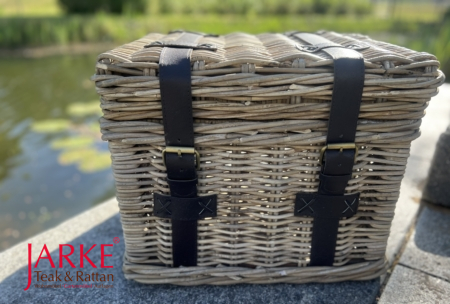 Quadratische Rattan Box in 2 Größen
