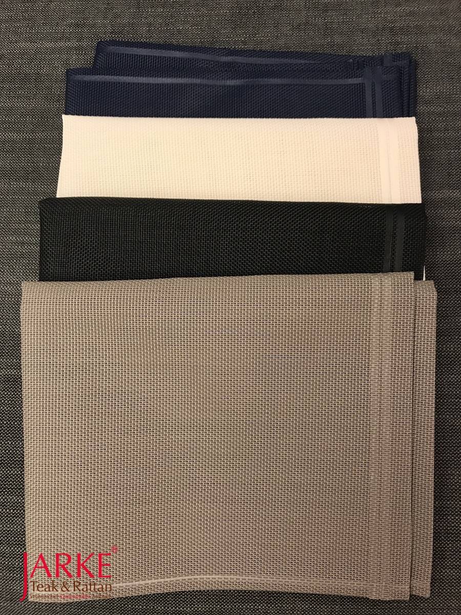 Ersatzstoff für Regiestühle - Sitz und Rückenfläche, Grau