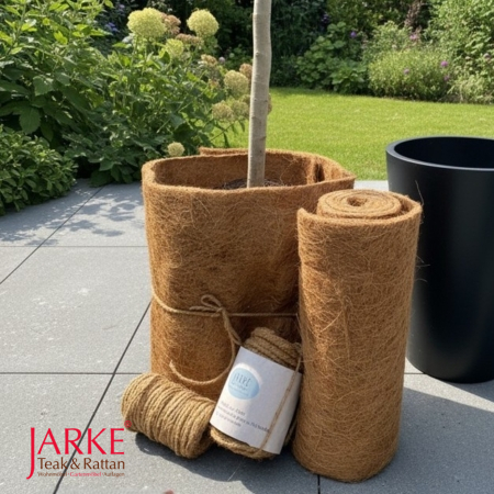 Kokosmatte, Einsatz im Sommer